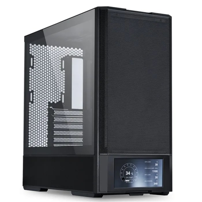 کیس گیمینگ لیان لی LANCOOL 207 Digital Black — مشکی | عماد رایان کیس گیمینگ لیان لی LANCOOL 207 Digital Black — مشکی