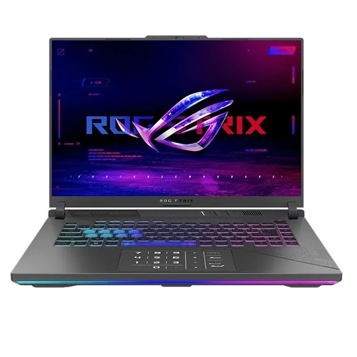 لپ تاپ گیمینگ ایسوس ROG Strix G16 G614JIR پردازنده Core i9 14900HX رم 16GB حافظه 1TB گرافیک 8GB RTX 4070 — خاکستری | عماد رایان لپ تاپ گیمینگ ایسوس ROG Strix G16 G614JIR پردازنده Core i9 14900HX رم 16GB حافظه 1TB گرافیک 8GB RTX 4070 — خاکستری