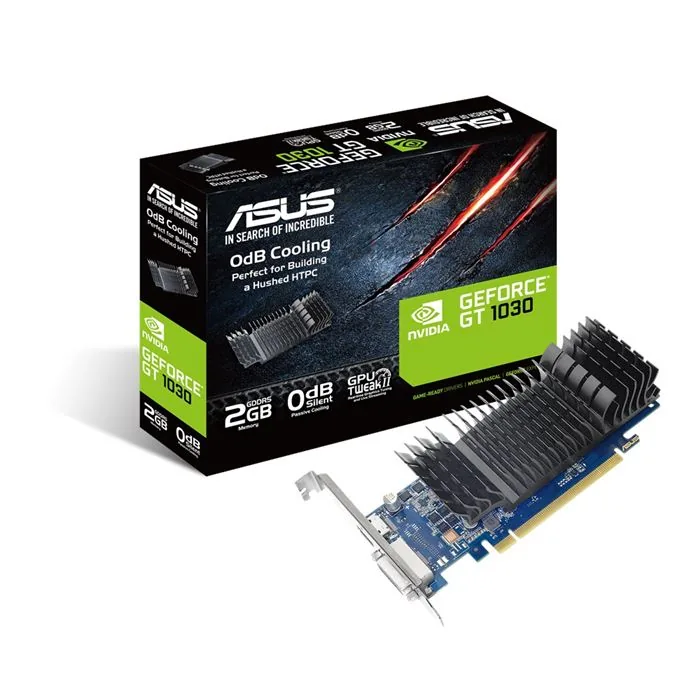 کارت گرافیک ایسوس GeForce GT1030 SL 2G BRK — | عماد رایان کارت گرافیک ایسوس GeForce GT1030 SL 2G BRK —