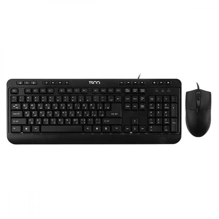 صفحه کلید و ماوس تسکو مدل TKN 8052 — مشکی | عماد رایان صفحه کلید و ماوس تسکو مدل TKN 8052 — مشکی