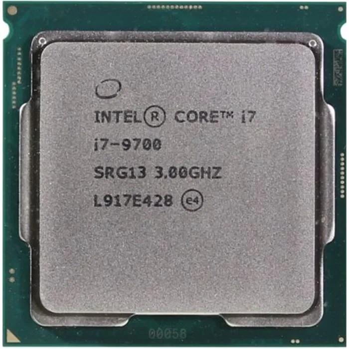 پردازنده اینتل Core i7-9700 بدون باکس — | عماد رایان پردازنده اینتل Core i7-9700 بدون باکس —