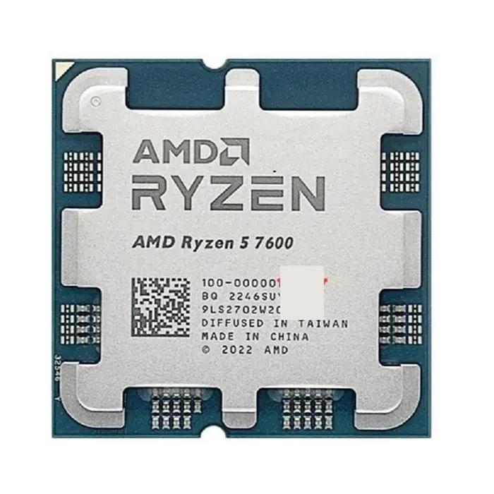پردازنده ای ام دی CPU AMD Ryzen 5 7600 AM5 بدون باکس — | عماد رایان پردازنده ای ام دی CPU AMD Ryzen 5 7600 AM5 بدون باکس —