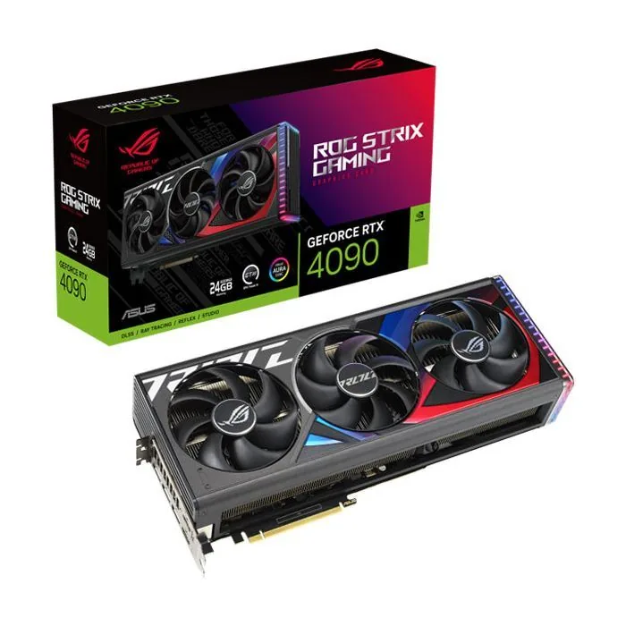 کارت گرافیک ایسوس ROG Strix Geforce RTX 4090 24GB — | عماد رایان کارت گرافیک ایسوس ROG Strix Geforce RTX 4090 24GB —
