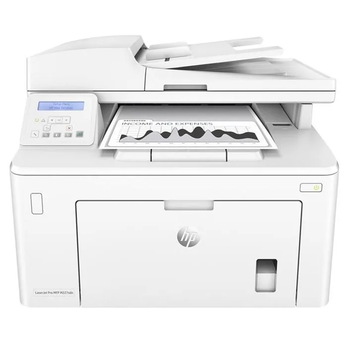 پرینتر لیزری اچ پی مدل LaserJet Pro M402dne — سفید | عماد رایان پرینتر لیزری اچ پی مدل LaserJet Pro M402dne — سفید