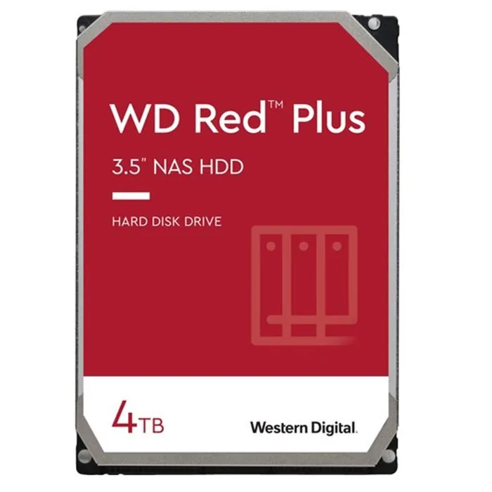 هارددیسک اینترنال وسترن دیجیتال مدل Red Plus 4TB 3.5" — | عماد رایان هارددیسک اینترنال وسترن دیجیتال مدل Red Plus 4TB 3.5" —