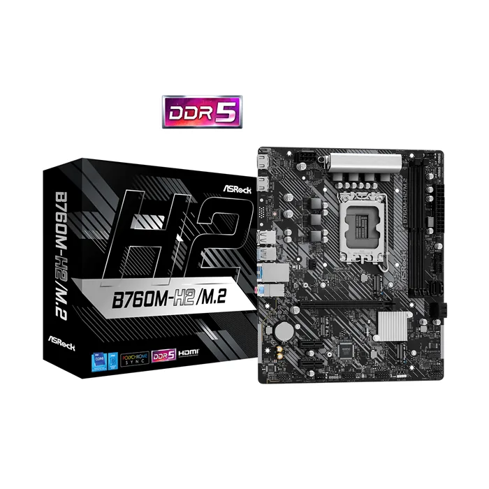 مادربرد ازراک مدل B760M-H2/M.2 DDR5 — | عماد رایان مادربرد ازراک مدل B760M-H2/M.2 DDR5 —