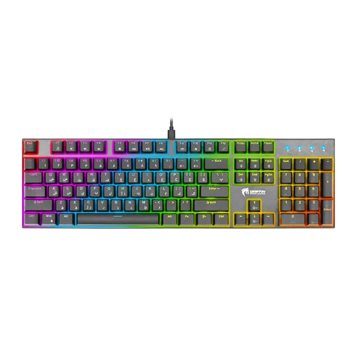 کیبورد گیمینگ گرین مدل GK802-RGB — | عماد رایان کیبورد گیمینگ گرین مدل GK802-RGB —