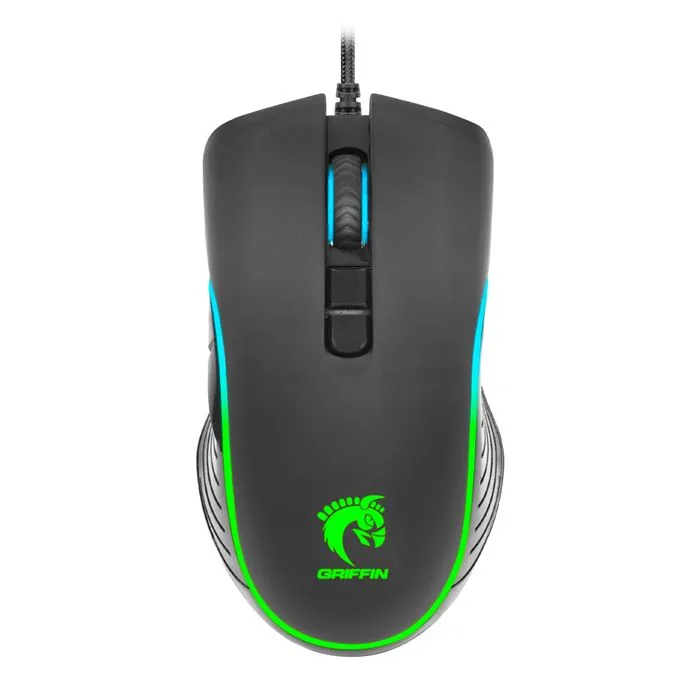 ماوس مخصوص بازی گرین مدل GM 605 RGB — | عماد رایان ماوس مخصوص بازی گرین مدل GM 605 RGB —