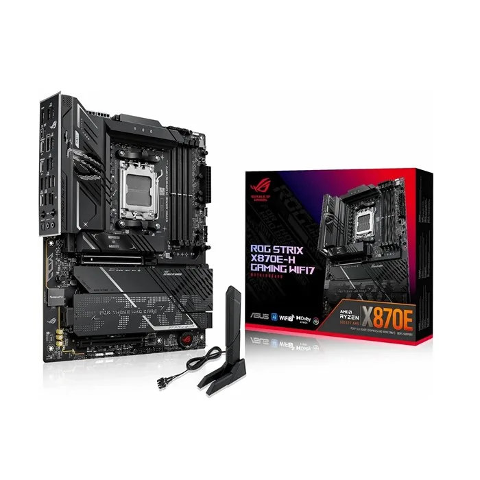 مادربرد ایسوس مدل ROG Strix X870E-H Gaming Wi-Fi DDR5 — | عماد رایان مادربرد ایسوس مدل ROG Strix X870E-H Gaming Wi-Fi DDR5 —