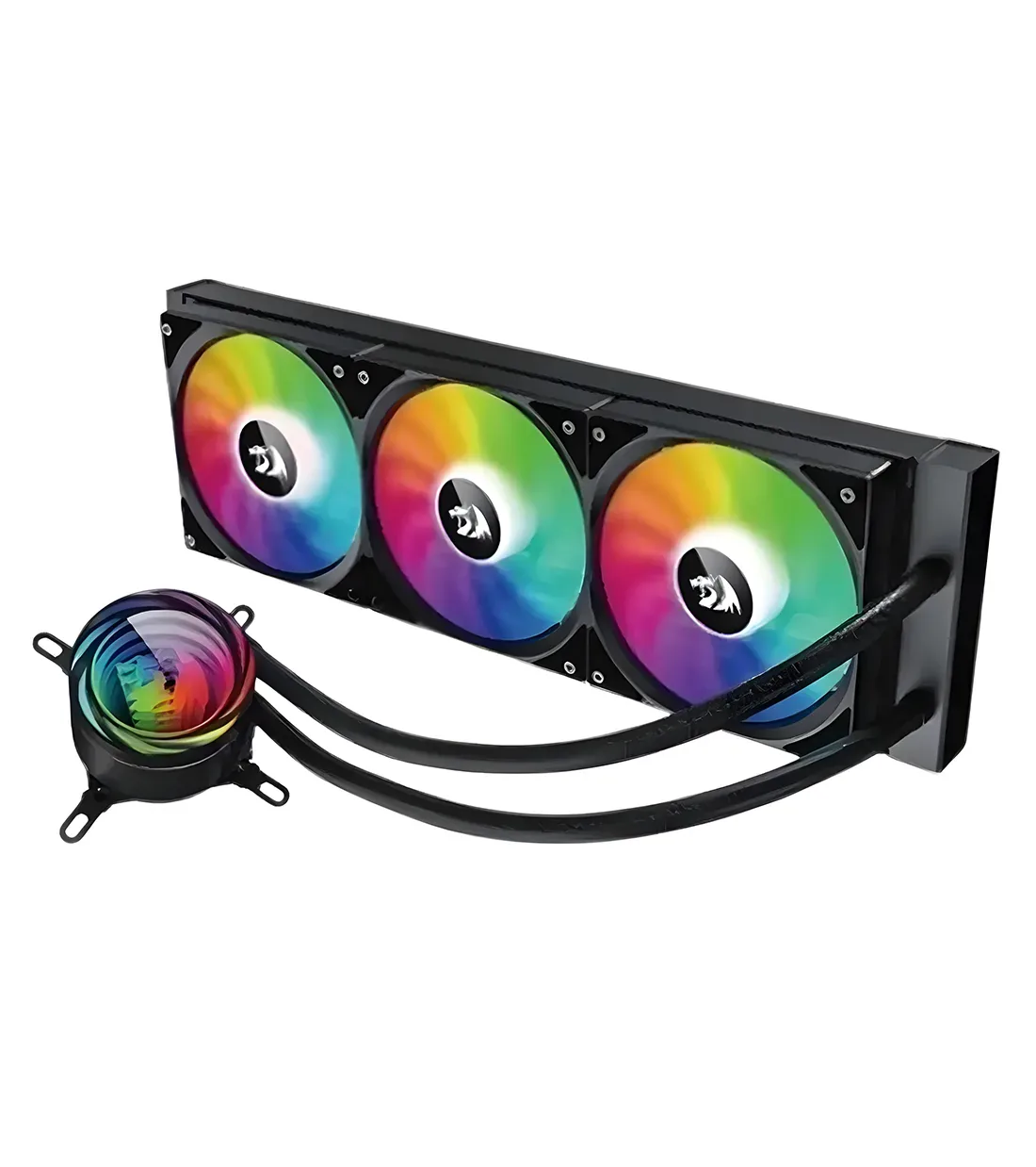 خنک کننده مایع پردازنده ردراگون مدل CCW-1018 360 RGB — | عماد رایان خنک کننده مایع پردازنده ردراگون مدل CCW-1018 360 RGB —