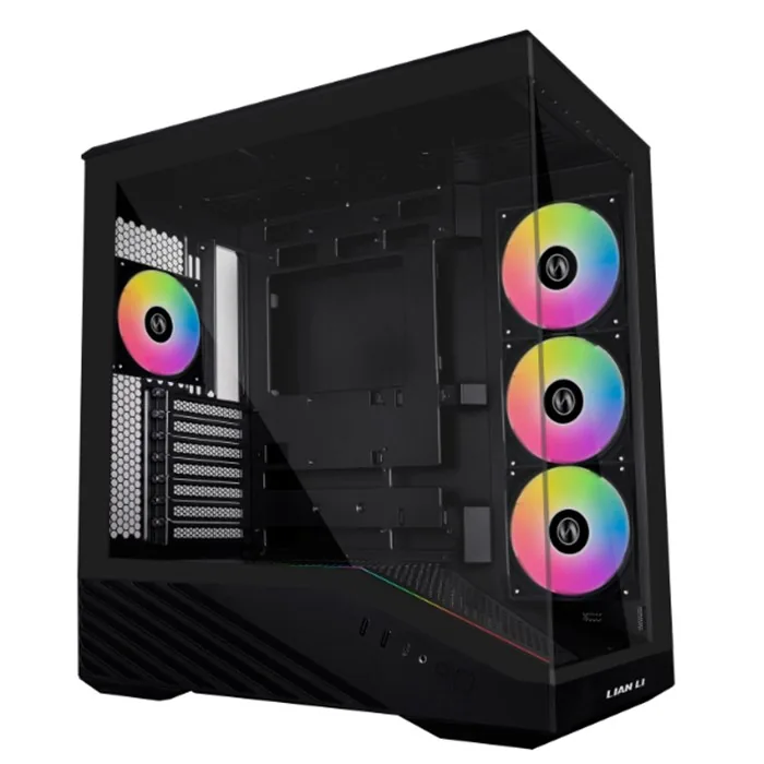 کیس گیمینگ لیان لی مشکی Vector V100R — مشکی | عماد رایان کیس گیمینگ لیان لی مشکی Vector V100R — مشکی