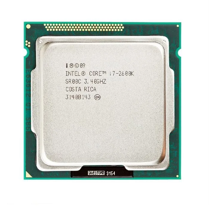 پردازنده تری اینتل مدل Core i7-2600k — نقرهای | عماد رایان پردازنده تری اینتل مدل Core i7-2600k — نقرهای