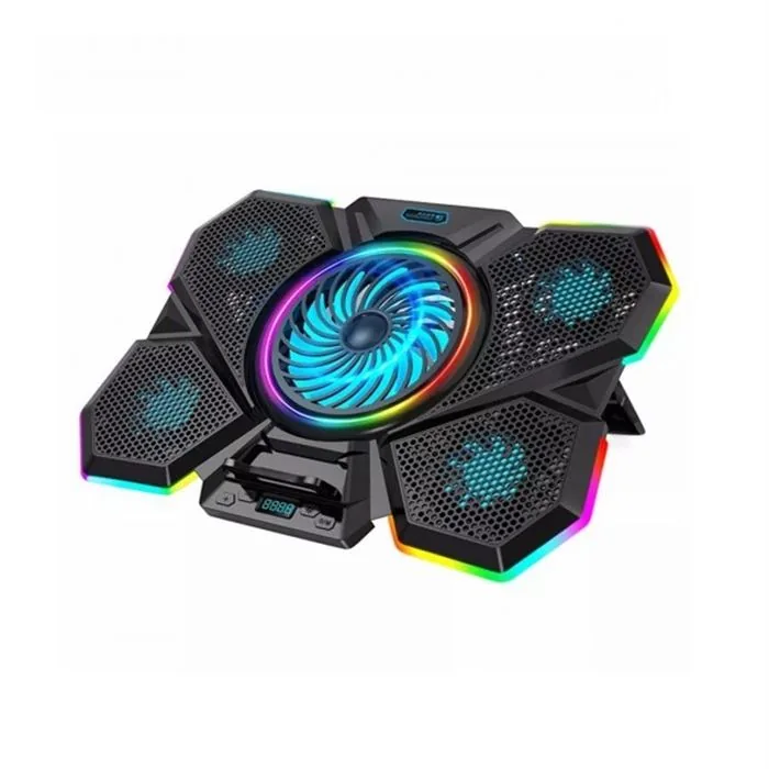 پایه خنک کننده لپ تاپ مدل F13 RGB — | عماد رایان پایه خنک کننده لپ تاپ مدل F13 RGB —