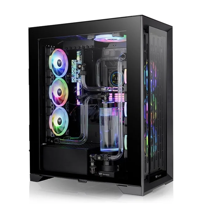 کیس گیمینگ ترمالتیک مدل CTE T500 TG ARGB Black — مشکی | عماد رایان کیس گیمینگ ترمالتیک مدل CTE T500 TG ARGB Black — مشکی