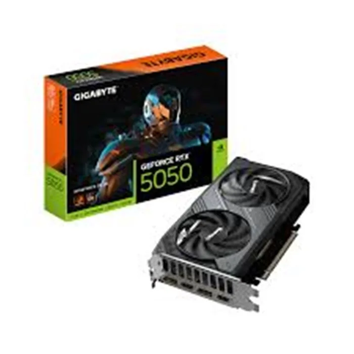 کارت گرافیک گیگابایت GeForce RTX™ 5050 WINDFORCE OC 8G — | عماد رایان کارت گرافیک گیگابایت GeForce RTX™ 5050 WINDFORCE OC 8G —