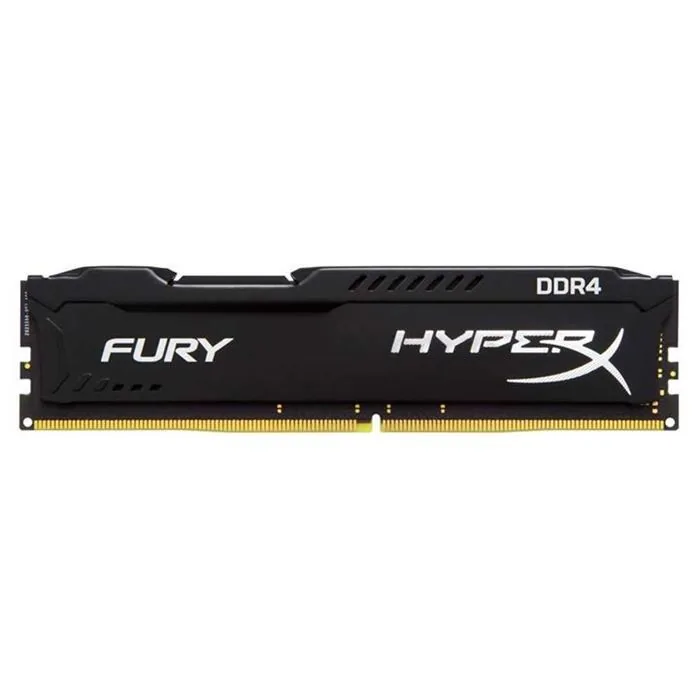 رم دسکتاپ DDR4 تک کاناله 2666 مگاهرتز کینگستون مدل HyperX Fury Black ظرفیت 16 گیگابایت — | عماد رایان رم دسکتاپ DDR4 تک کاناله 2666 مگاهرتز کینگستون مدل HyperX Fury Black ظرفیت 16 گیگابایت —
