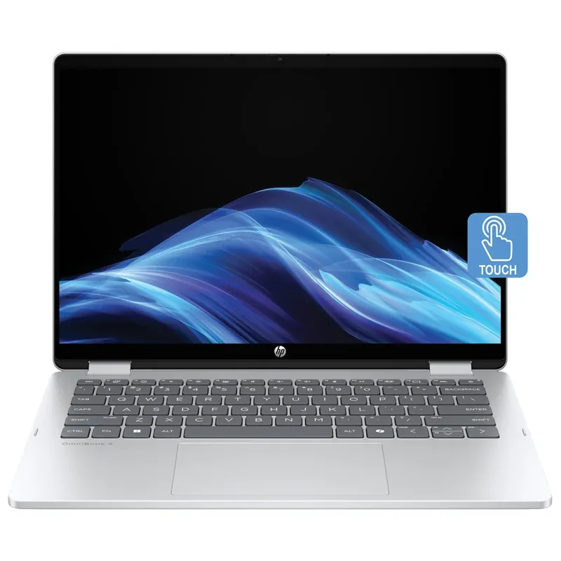 لپ تاپ 14 اینچی اچ پی Omnibook 5 Flip 14 2in1 FP0023DX پردازنده Core 7 150U رم 16GB حافظه 512GB SSD گرافیک Intel — نوک مدادی | عماد رایان لپ تاپ 14 اینچی اچ پی Omnibook 5 Flip 14 2in1 FP0023DX پردازنده Core 7 150U رم 16GB حافظه 512GB SSD گرافیک Intel — نوک مدادی