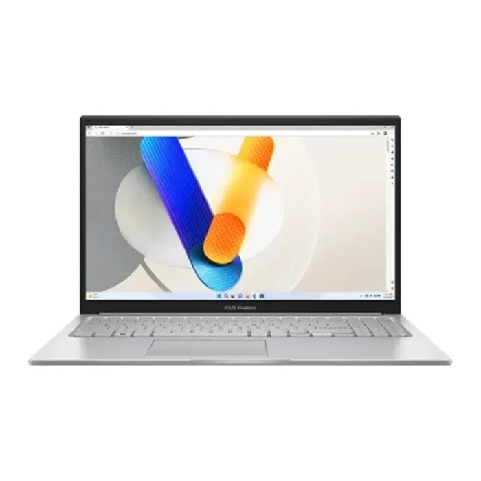 لپتاپ ایسوس مدل Vivobook 15 X1504VA پردازنده Core 5 120U رم 40GB D5 4800 حافظه 512GB — نقرهای | عماد رایان لپتاپ ایسوس مدل Vivobook 15 X1504VA پردازنده Core 5 120U رم 40GB D5 4800 حافظه 512GB — نقرهای