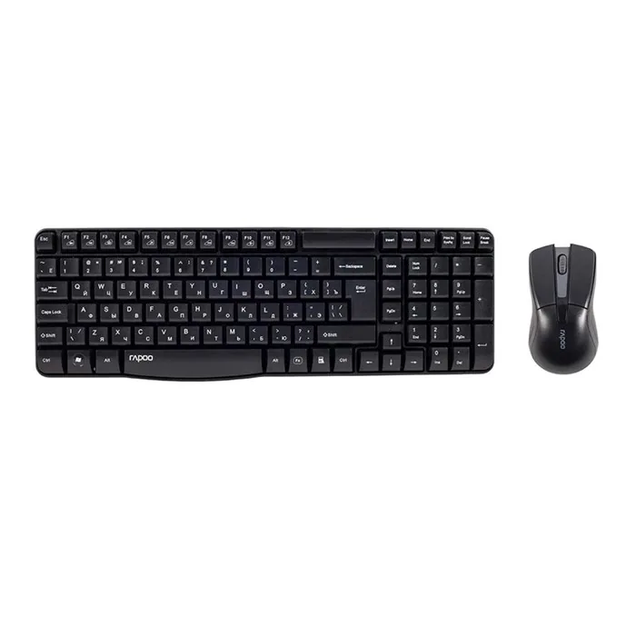 کیبورد و ماوس اپتیکال و بیسیم رپو مدل X1800 PRO — مشکی | عماد رایان کیبورد و ماوس اپتیکال و بیسیم رپو مدل X1800 PRO — مشکی