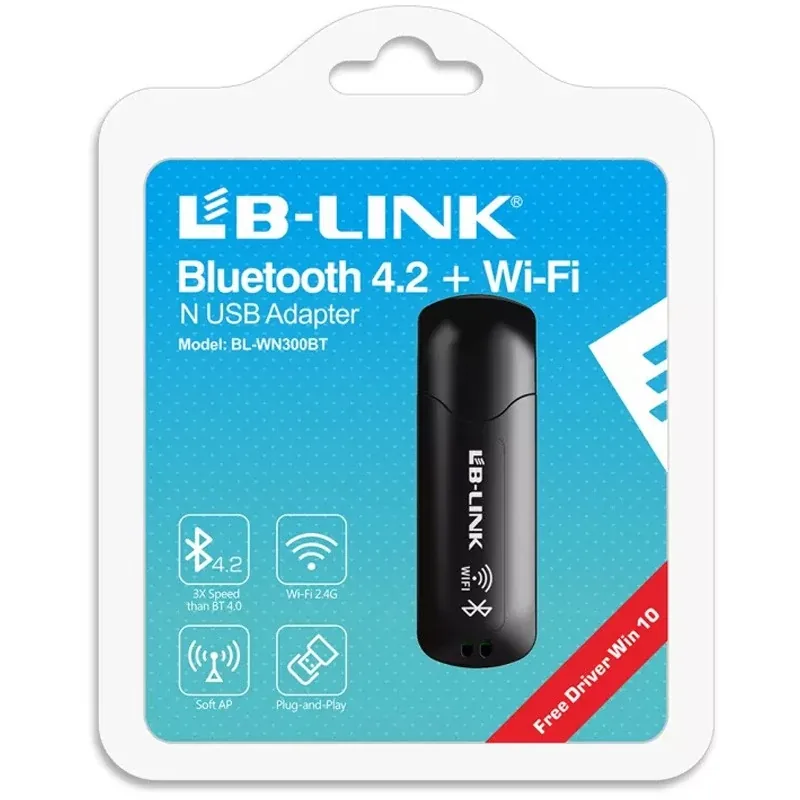 دانگل وای فای و بلوتوث ال بی لینک مدل BL wn300bt v2 — | عماد رایان دانگل وای فای و بلوتوث ال بی لینک مدل BL wn300bt v2 —