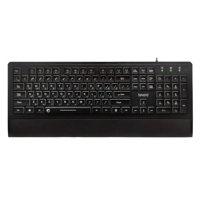 کیبورد بیاند مدل BK-7210 White — | عماد رایان کیبورد بیاند مدل BK-7210 White —
