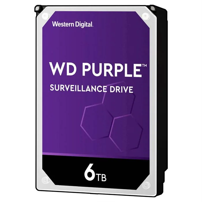 هارد اینترنال وسترن دیجیتال Western Digital Purple 6TB 64MB — بنفش | عماد رایان هارد اینترنال وسترن دیجیتال Western Digital Purple 6TB 64MB — بنفش