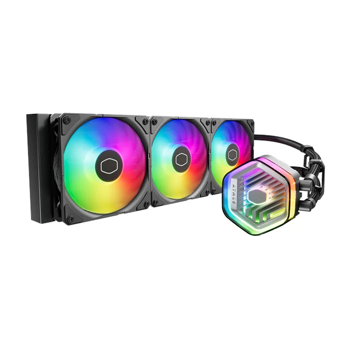 فن خنک کننده پردازنده کولر مستر مدل MASTERLIQUID 360 ATMOS — مشکی | عماد رایان فن خنک کننده پردازنده کولر مستر مدل MASTERLIQUID 360 ATMOS — مشکی