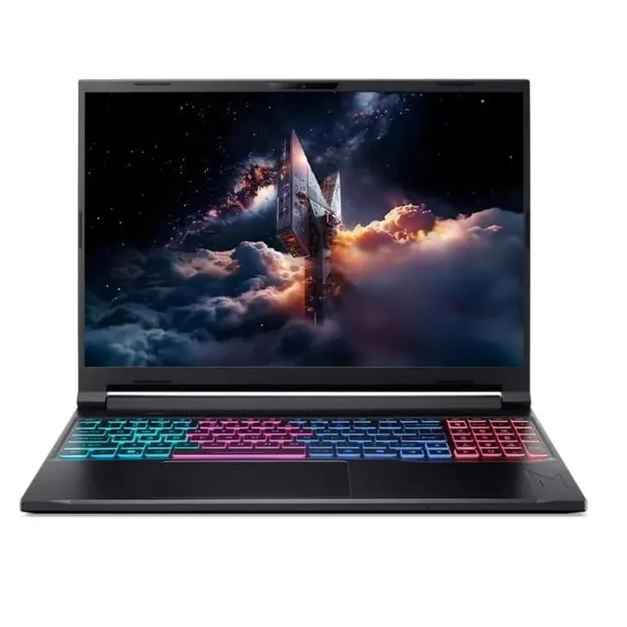 لپ تاپ گیمینگ ایسر مدل Acer Nitro V16S پردازنده Core 9 270H رم 32GB حافظه 1TB گرافیک 8GB RTX 5070 — مشکی | عماد رایان لپ تاپ گیمینگ ایسر مدل Acer Nitro V16S پردازنده Core 9 270H رم 32GB حافظه 1TB گرافیک 8GB RTX 5070 — مشکی