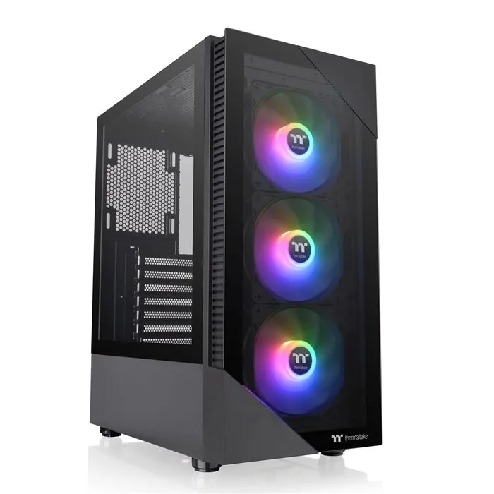 کیس Thermaltake View 200 Tempered Glass ARGB - Black — مشکی | عماد رایان کیس Thermaltake View 200 Tempered Glass ARGB - Black — مشکی