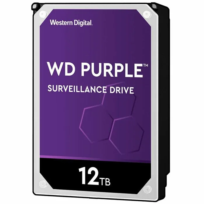 هارد اینترنال وسترن دیجیتال سری Purple ظرفیت 12 ترابايت — بنفش | عماد رایان هارد اینترنال وسترن دیجیتال سری Purple ظرفیت 12 ترابايت — بنفش